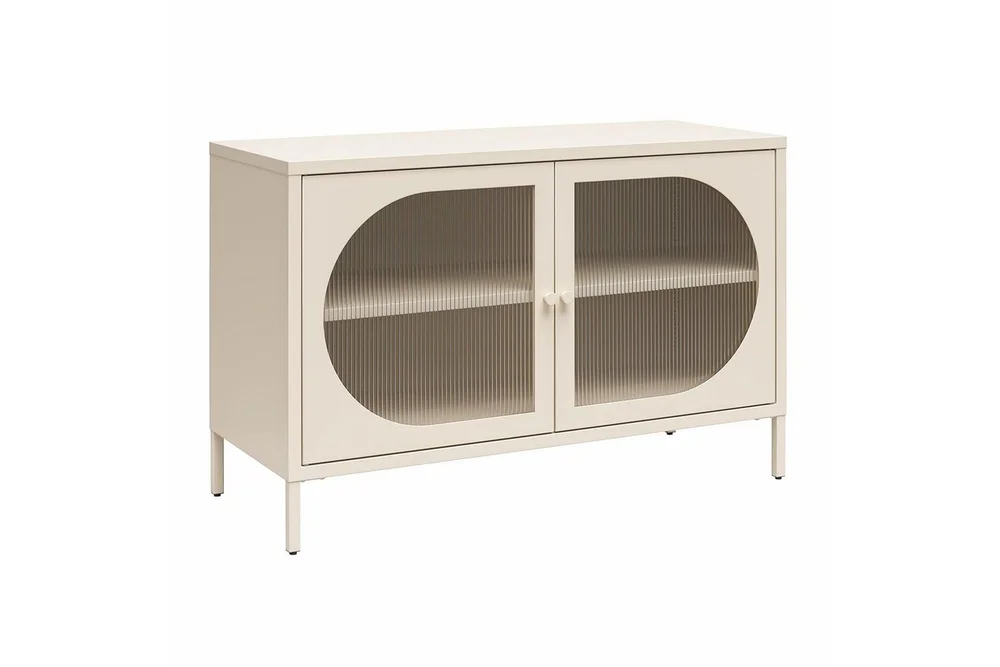 Skap Luna 100x40x64 cm, Pergament v:6275063
