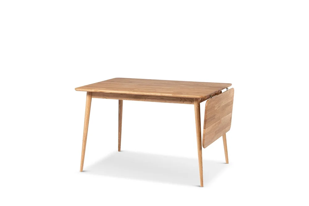 Alborg Uttrekkbart Spisebord 120-160 cm for 4 personer i heltre v:5150979