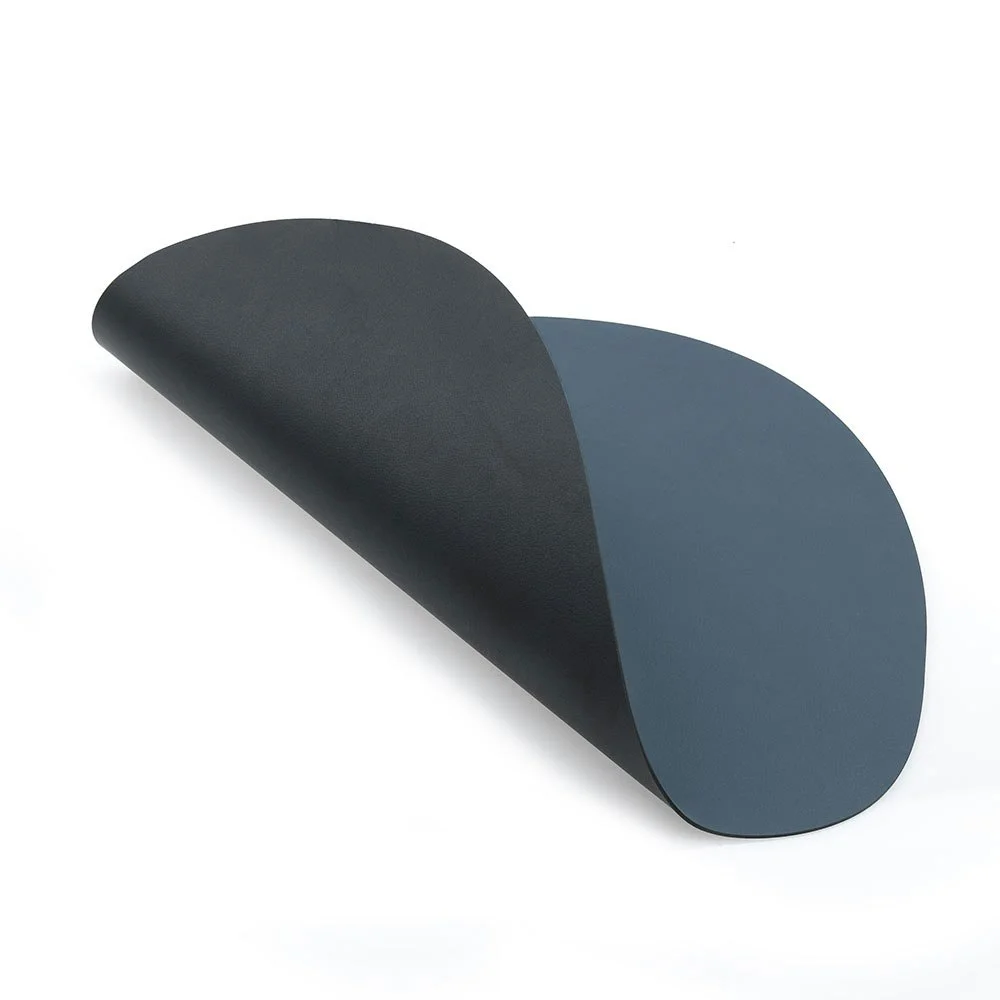 Curve Double Bordbrikke 24×28 cm, Mørkblå/Sort v:8186842