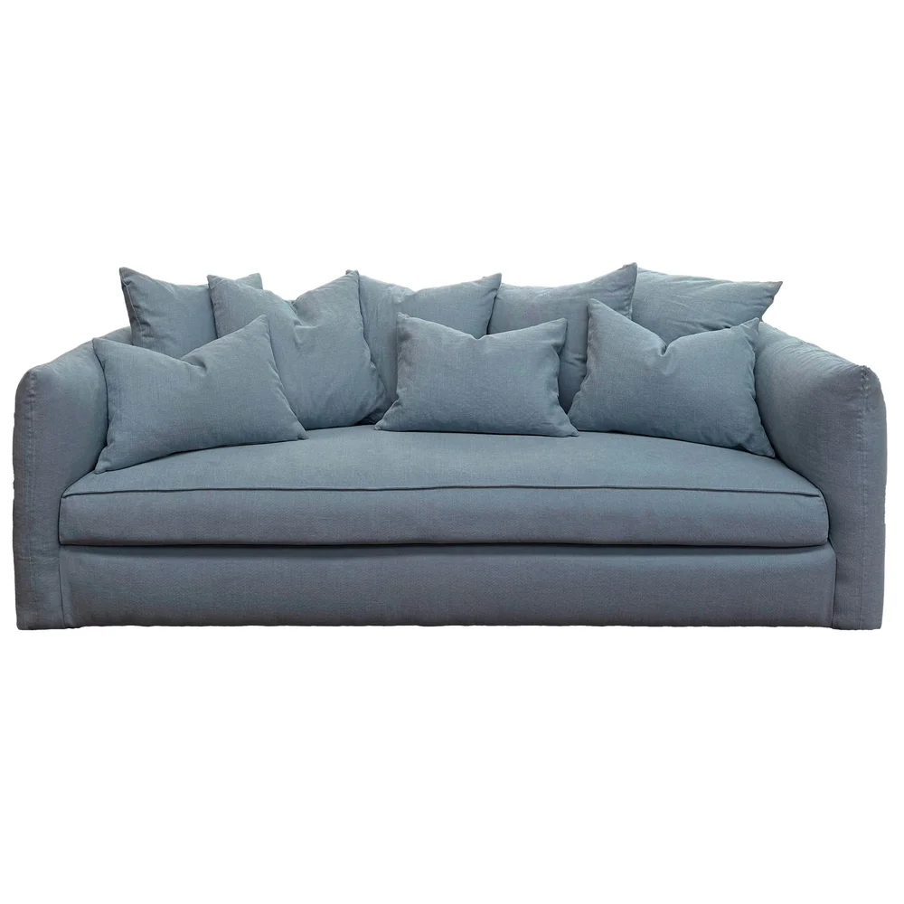 Cornell 3-Seter Sofa, Blå Bomull v:4145935