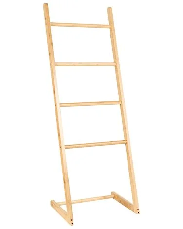 Håndklestativ ZAPALLAR Bambus Lysebrun v:3334532
