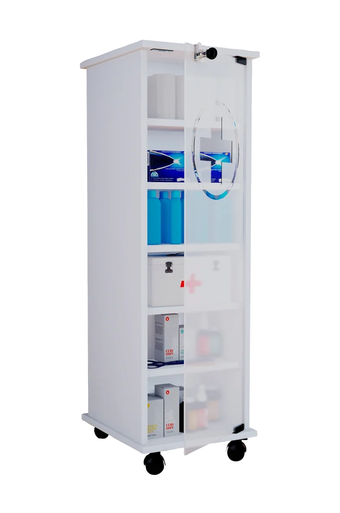 Medisinskap Nilasu – Hvit m v:4993973 Medisinskap Nilasu – Hvit m v:4993973