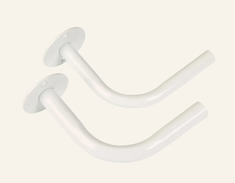 Endestykke 2pk hvit – 22/25 mm v:7873725 Endestykke 2pk hvit – 22/25 mm v:7873725