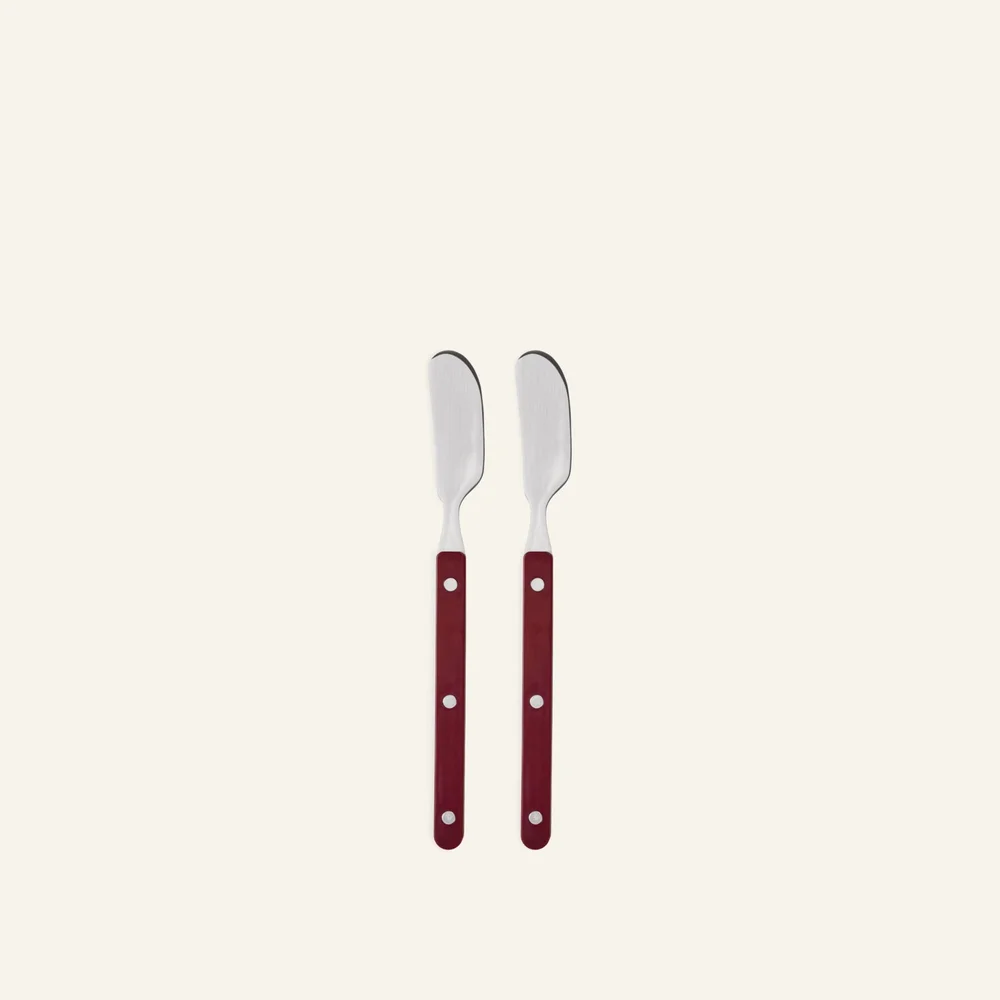 2 pk smørkniv mørk rød – 2 stk v:8052153