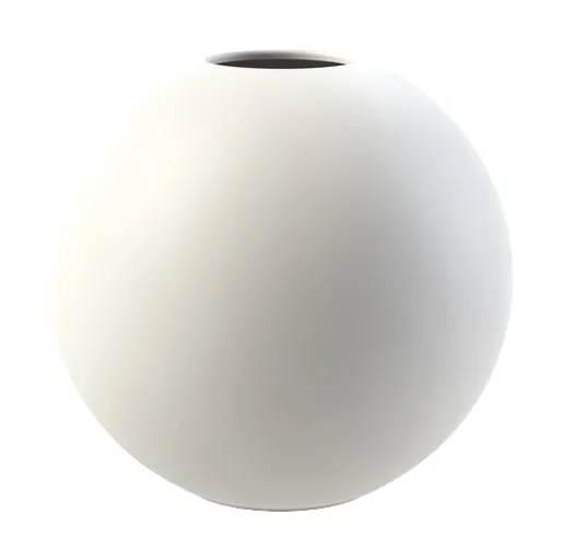 Ball vase white v:7326088 Ball vase white v:7326088