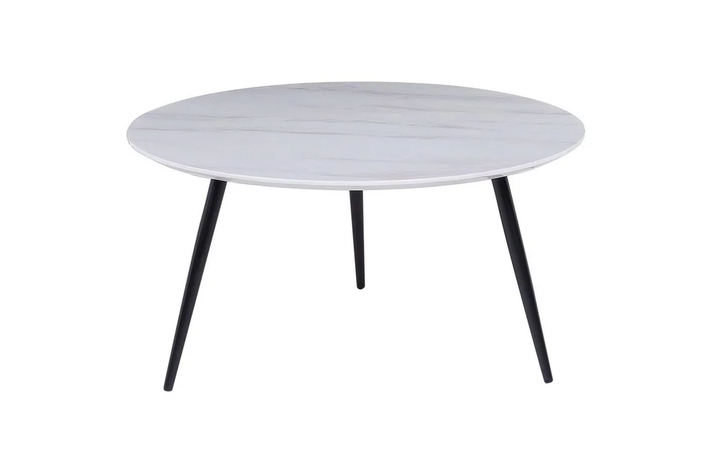 Soffbord Beliani Effie Grå White||Black v:4612339
