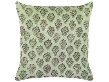 Pyntepute RUNGIA 45 x 45 cm Fløyel Grønn Blomstermønster v:1651083 Pyntepute RUNGIA 45 x 45 cm Fløyel Grønn Blomstermønster v:1651083
