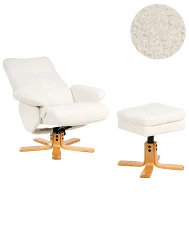 Hvilestol EPSE Bouclé Off white v:3133589