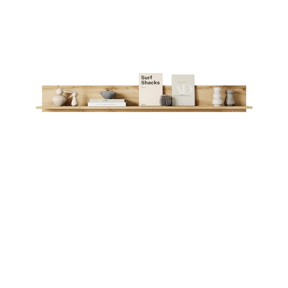 hylle Vegghylle VERA L-138 brun v:4021624 hylle Vegghylle VERA L-138 brun v:4021624