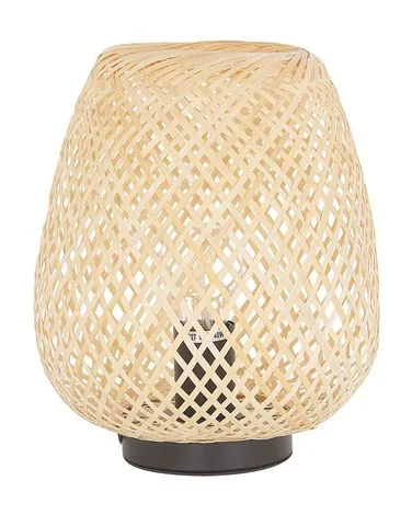 Bordlampe BOMU Bambus Lysebrun v:8633677 Bordlampe BOMU Bambus Lysebrun v:8633677