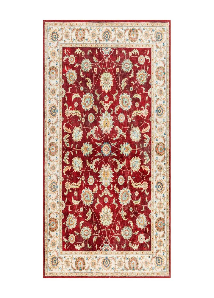 Maskinvevd teppe KM Home Tarfaya 80×150 cm Rød v:5655948 Maskinvevd teppe KM Home Tarfaya 80×150 cm Rød v:5655948