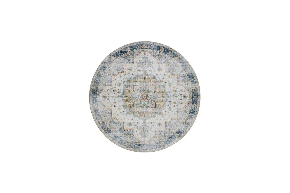 Tarfaya Fryseteppe Rund 200 cm v:8678623