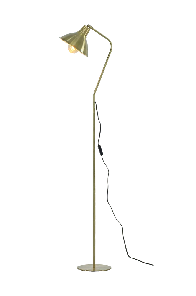Gulvlampe Ostri - Messing - Belysning | m v:6725234