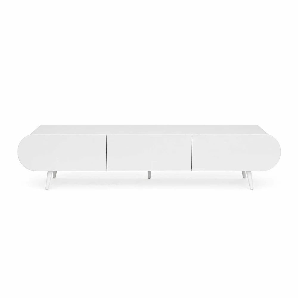 TV-benk Nordure Regulus (180 x 49 x 30 cm) Hvit v:1640708