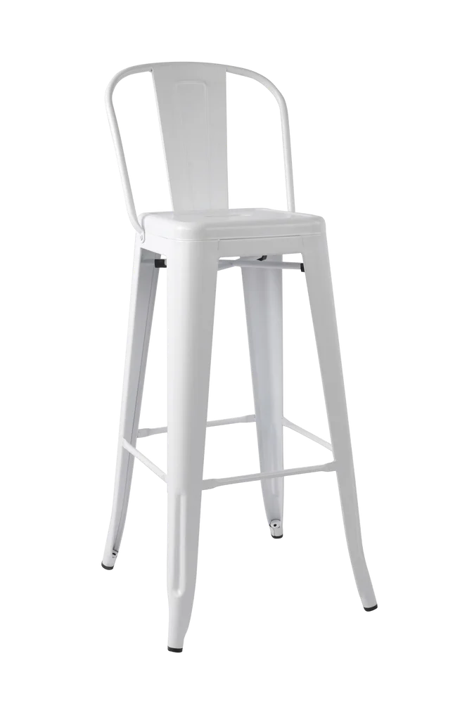Barchair France 2-pakning – Hvit m v:6224451