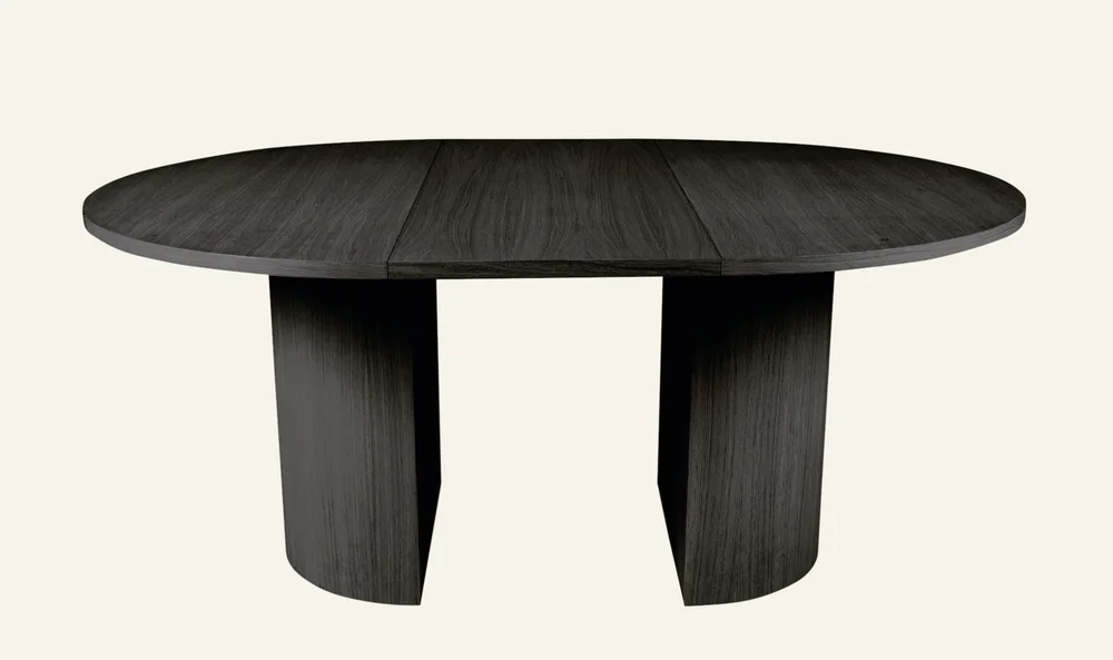 Spisebord svart - ø127 cm v:6621149