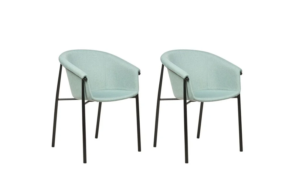 Sett med 2 spisestoler Ames v:3008657