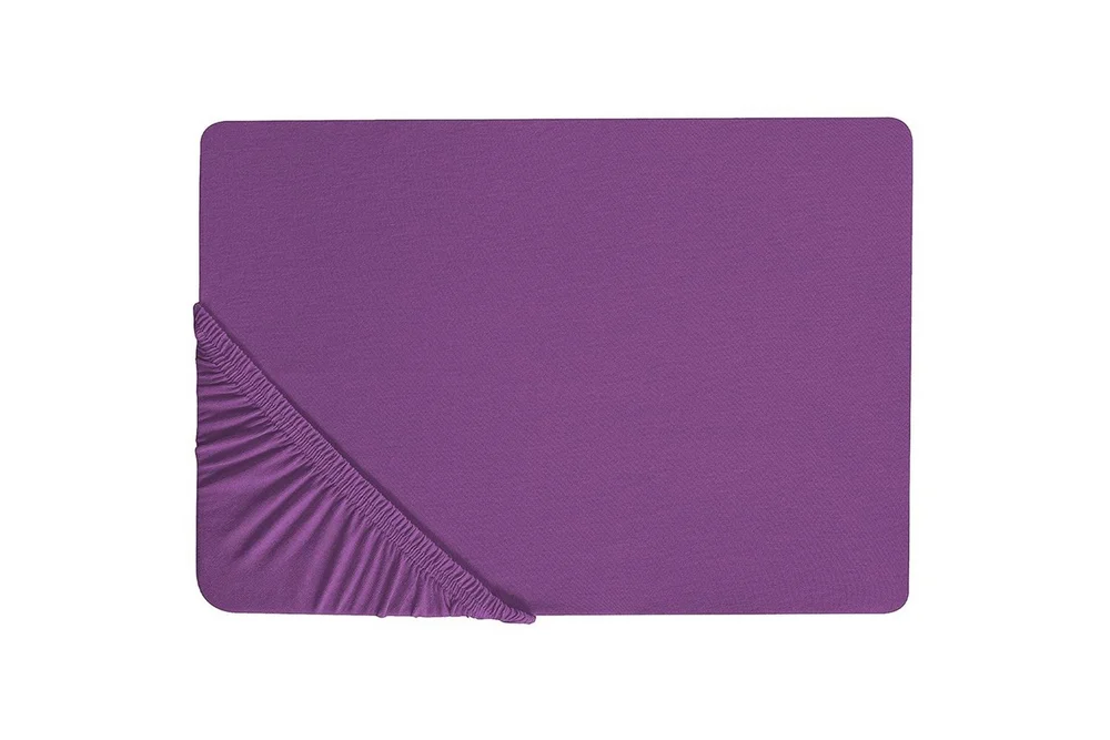 Laken med strikk Janbu Lilla, 180x200 cm v:3142687