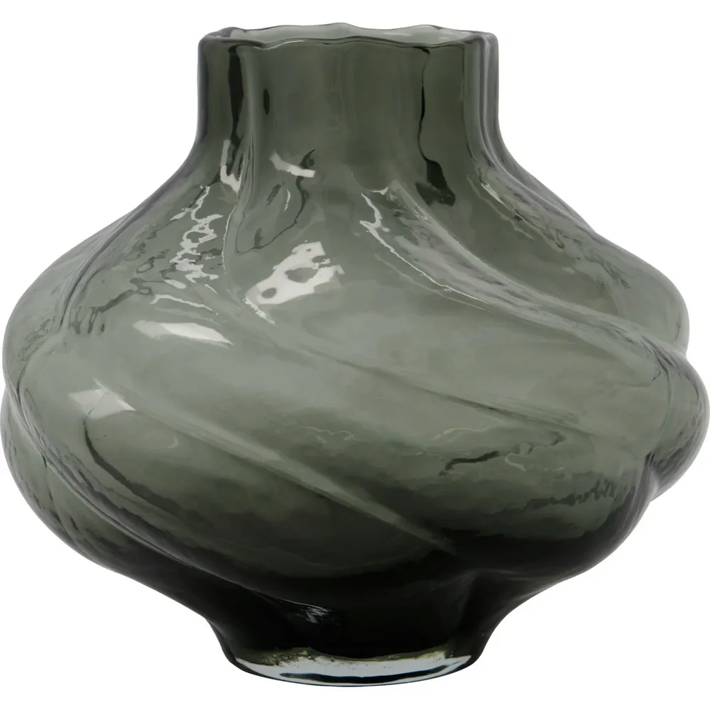 HDTurn Vase 18,5 cm, Smoked Grey v:8976911 HDTurn Vase 18,5 cm, Smoked Grey v:8976911