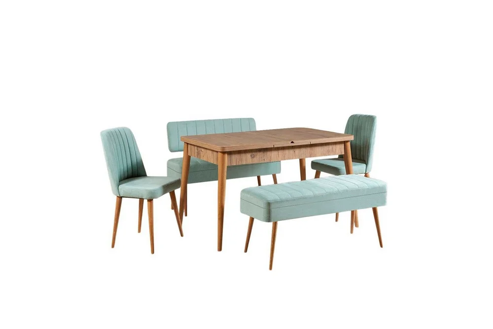Valsot Spisegruppe 129 cm Rektangulær v:9006454