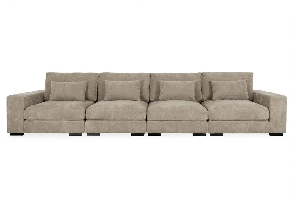 Dubai 4-seters sofa ekstra dyp i Chenille v:9124517