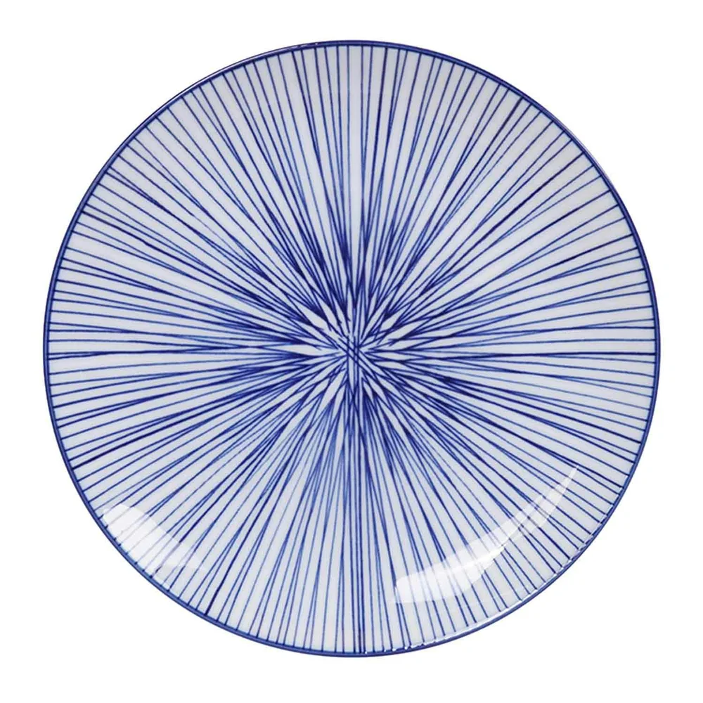 Nippon Blue Tallerken 25,7 cm, Lines v:7368076 Nippon Blue Tallerken 25,7 cm, Lines v:7368076