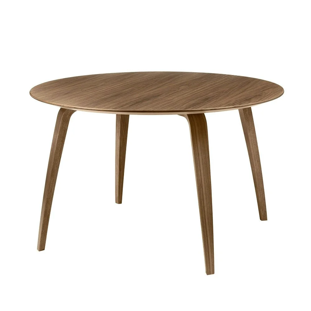 GUBI Spisebord Ø120cm, Valnøtt v:8830083 GUBI Spisebord Ø120cm, Valnøtt v:8830083