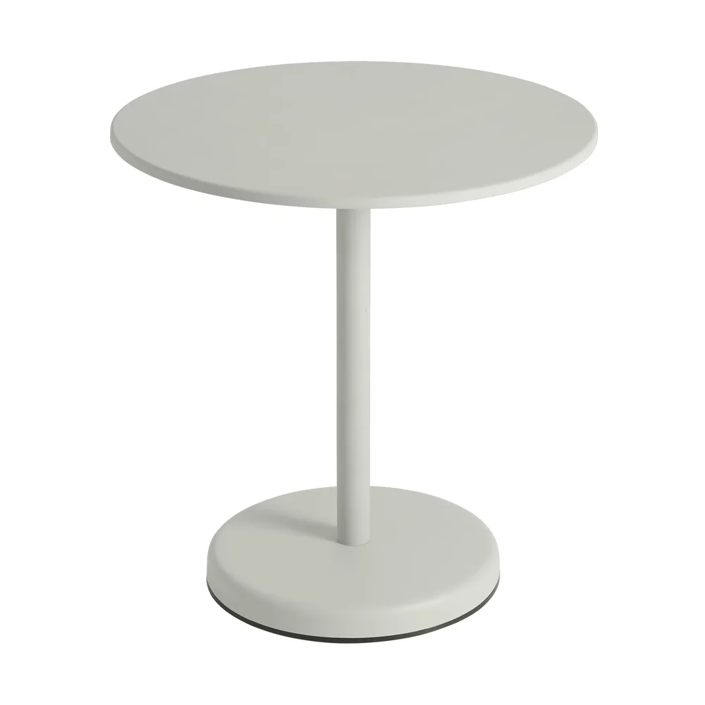 Linear Steel Café Table V2 bord Ø70 cm Grå" v:3776135