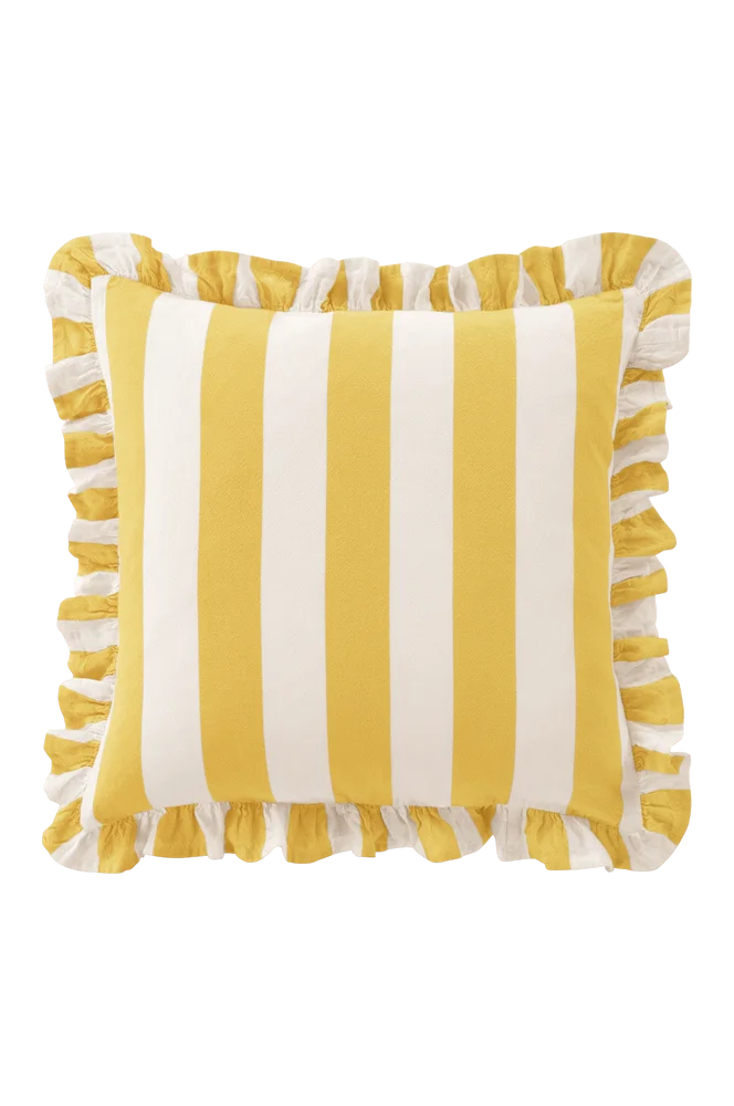 ISLA 50×50 cm putetrekk – Gul – Tekstiler | m v:2309295