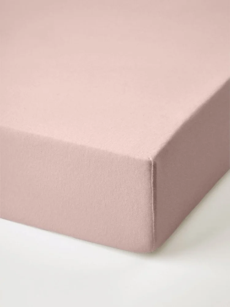 Stretchlaken lys rosa – 150×200 cm v:2199970