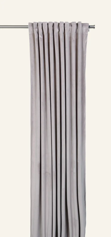 Lysdempende gardin grå - 140x160 cm v:5867743