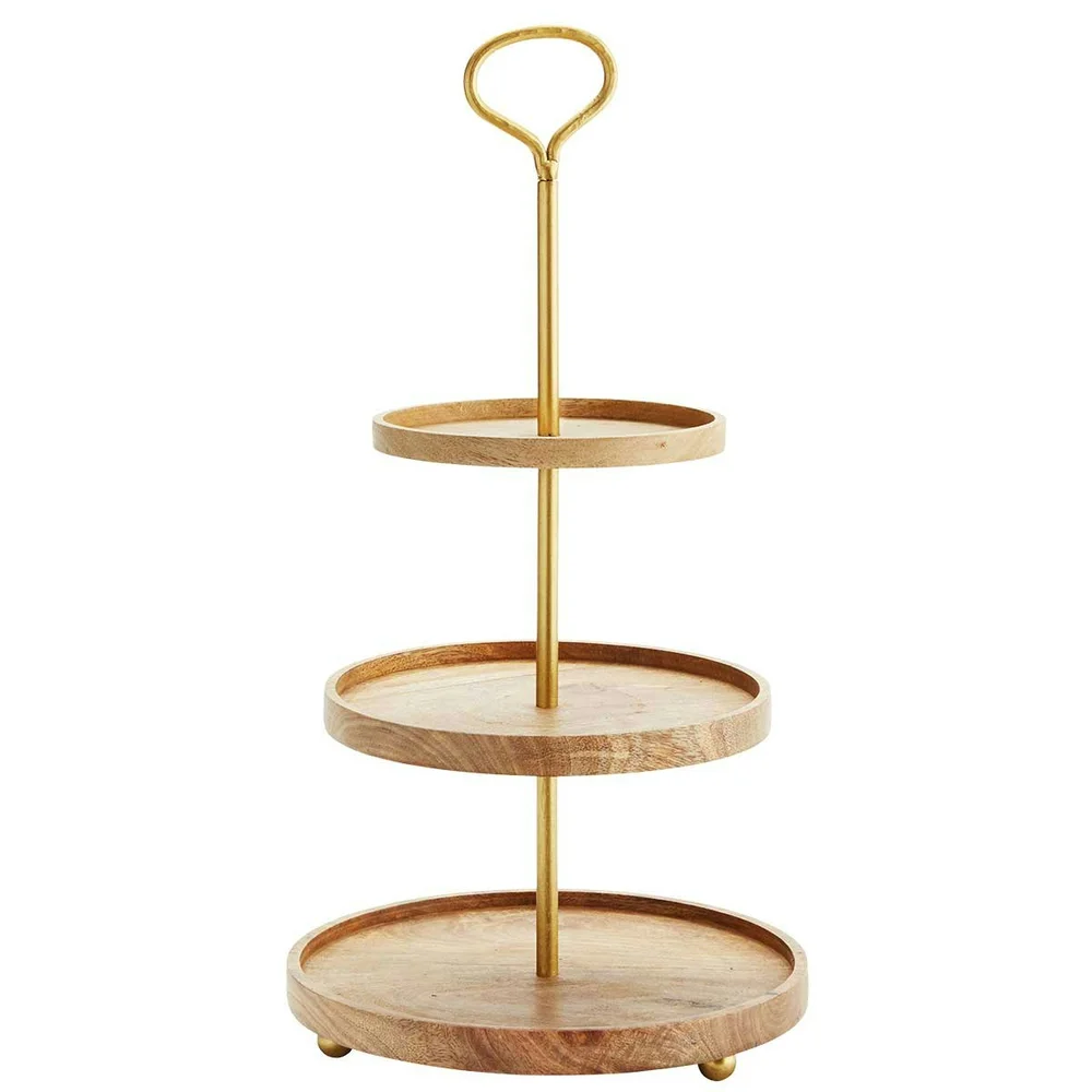 Etasjers Kakefat Tre, 59 cm v:9526338