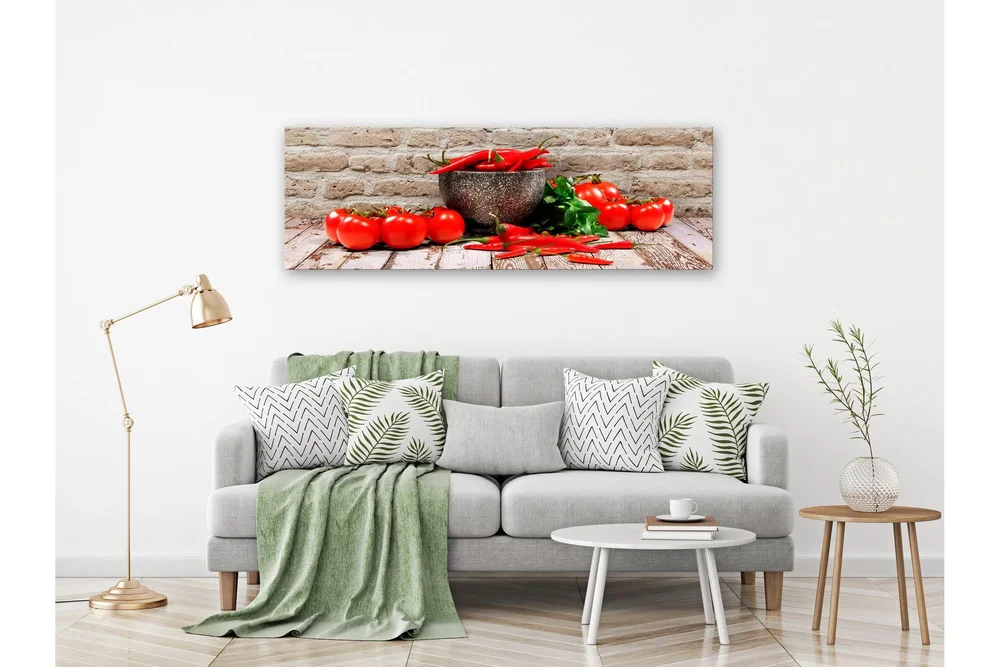Tavle Red Vegetables (1 Part) Brick Narrow 120X40 v:4465234