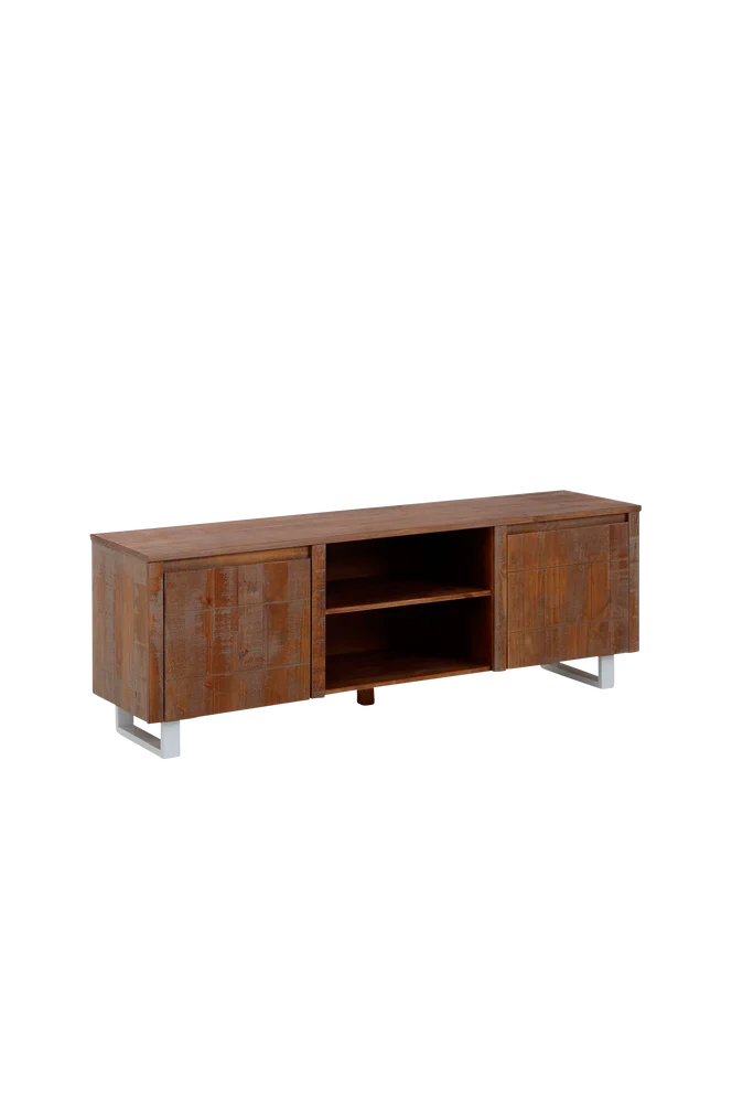 Lav skjenk Lagos, 2 dører – Brun m v:9186502