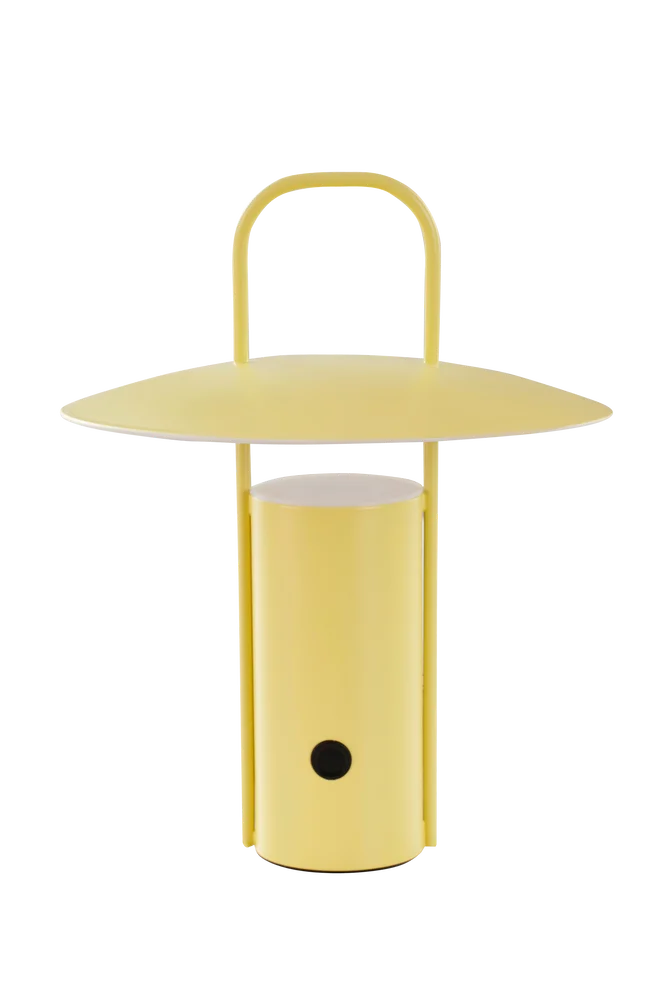 VENNA bærbar bordlampe – Gul – Belysning | m v:8136486 VENNA bærbar bordlampe – Gul – Belysning | m v:8136486