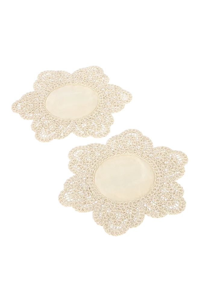 ANTOINETTE glassunderlag med 4-pakning – Natur – Kjøkken & husholdning | m v:4097068 ANTOINETTE glassunderlag med 4-pakning – Natur – Kjøkken & husholdning | m v:4097068