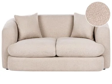 Sofa 2-seters HUSBY Bouclé Beige v:4747626 Sofa 2-seters HUSBY Bouclé Beige v:4747626