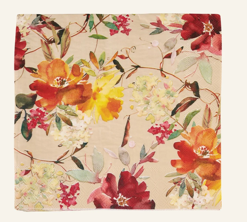 Middagsservietter multi - 40x40 cm v:4716998