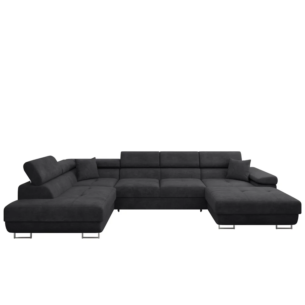 Gabina 5-seters U-formet sovesofa med divan og sjeselong v:1897823