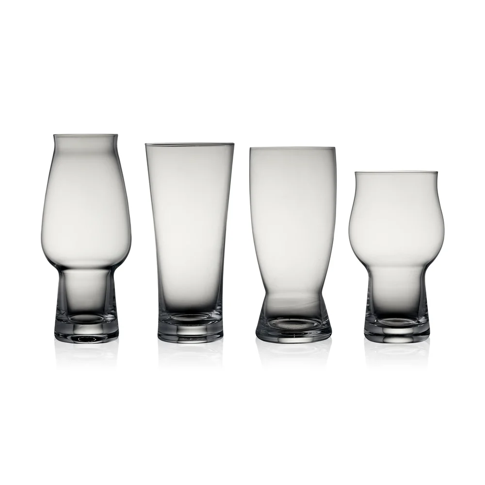 Lyngby Glass ølglass sett 4 deler v:6997116