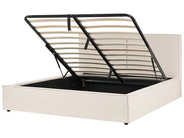 Seng med oppbevaring MOISSAC Beige 180 x 200 cm v:6523877