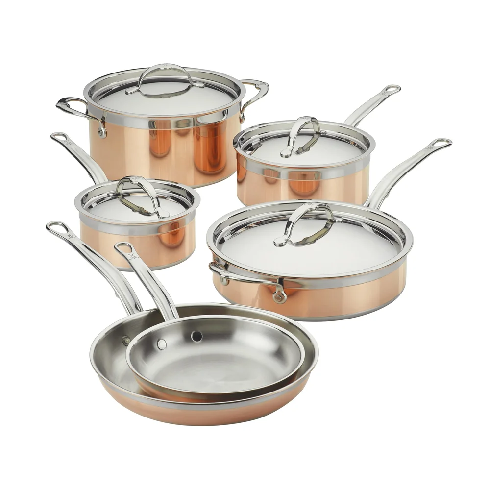 Hestan Copperbond gryte- og stekepannesett v:9652624 Hestan Copperbond gryte- og stekepannesett v:9652624