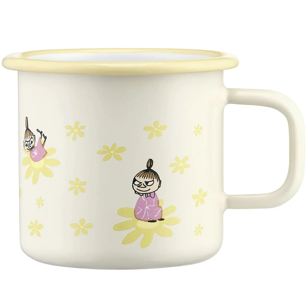 Moomin Flowers Emaljekrus 37 cl v:5431712 Moomin Flowers Emaljekrus 37 cl v:5431712