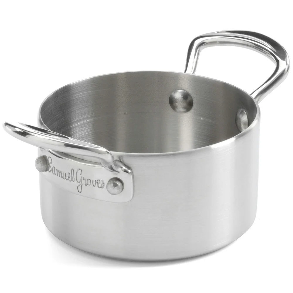 Gryte Mini Rustfritt Stål, Ø9 cm v:406035