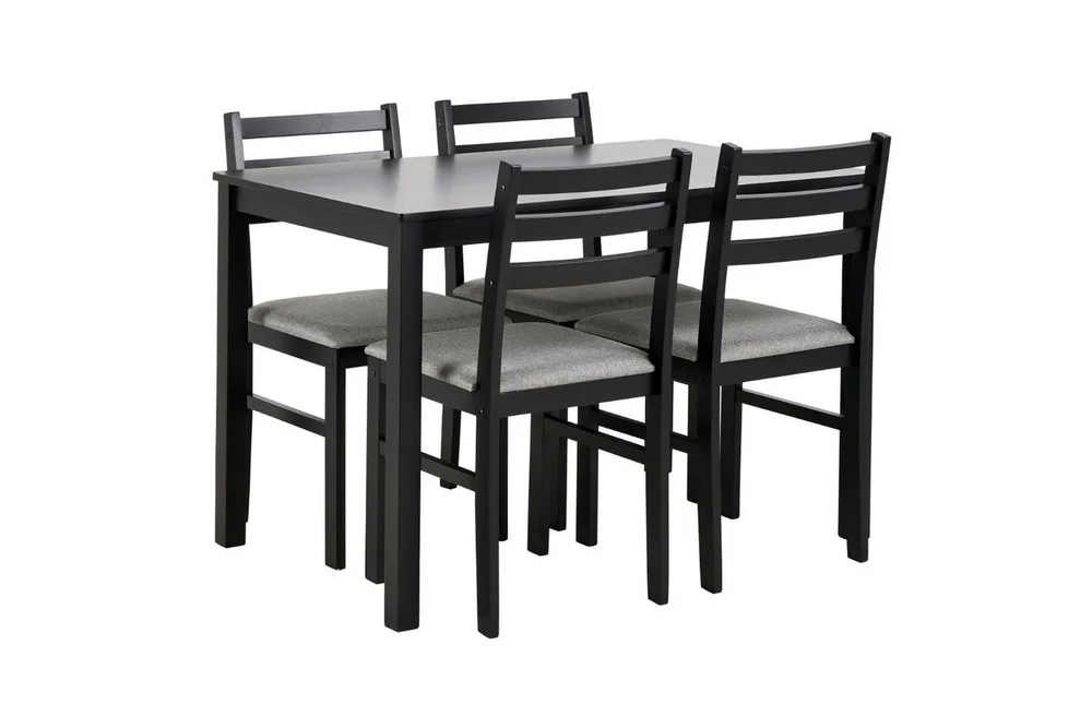 Lumino Spisegruppe 110 Cm + 4 Spisestoler v:7960489