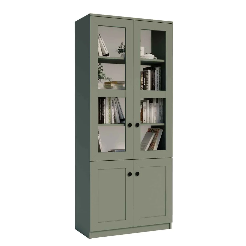 Flerbruksskap Hanah Home Lisa 1600-135 (80 x 190 x 37 cm) Grønn v:8067497 Flerbruksskap Hanah Home Lisa 1600-135 (80 x 190 x 37 cm) Grønn v:8067497
