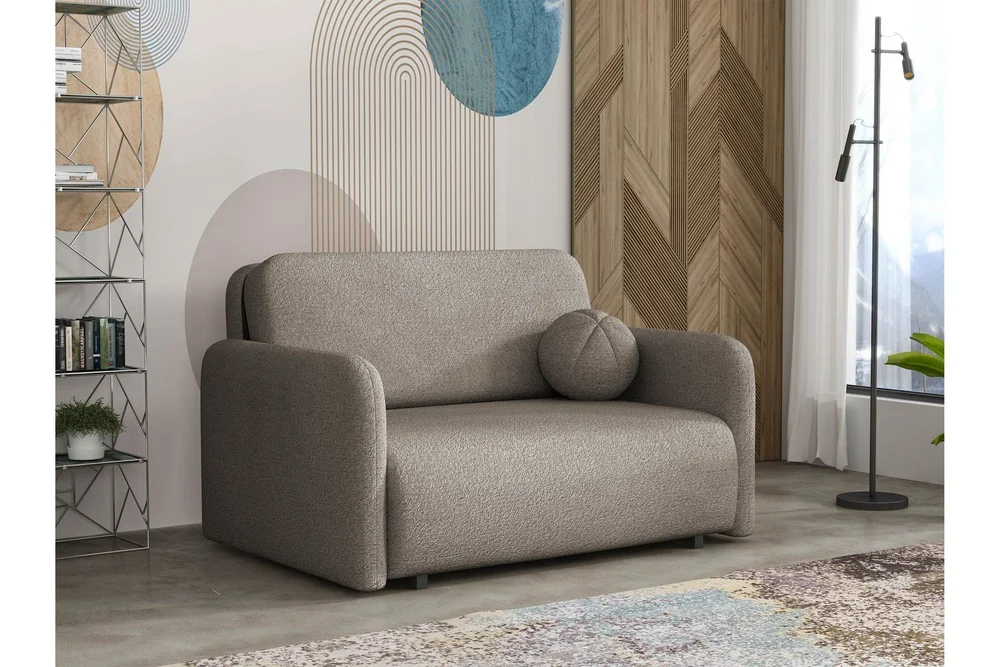 Ajmeri Sovesofa 2-seter i Bouclé v:7159630