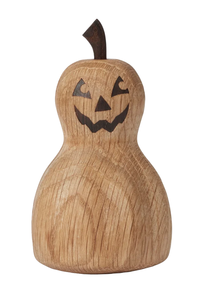 Dekorasjon i tre The Pumpkin 10 cm – Natur – Dekor | m v:4909426