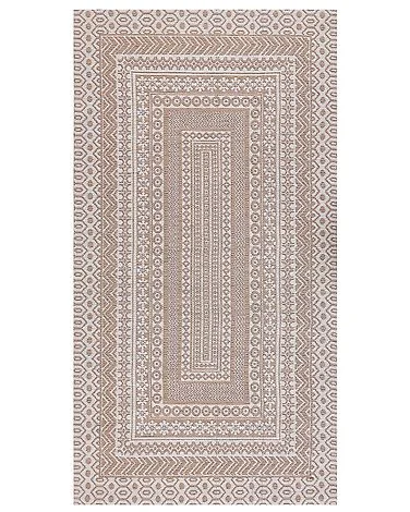 Teppe BAGLAR Hvit 80 x 150 cm Jute v:5458016 Teppe BAGLAR Hvit 80 x 150 cm Jute v:5458016