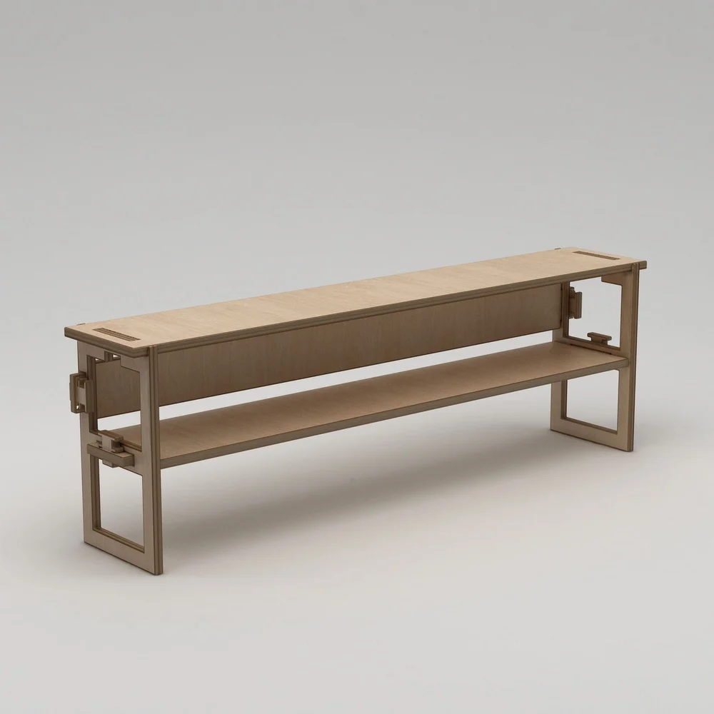 Mopira TV-benk 220 cm v:8037964